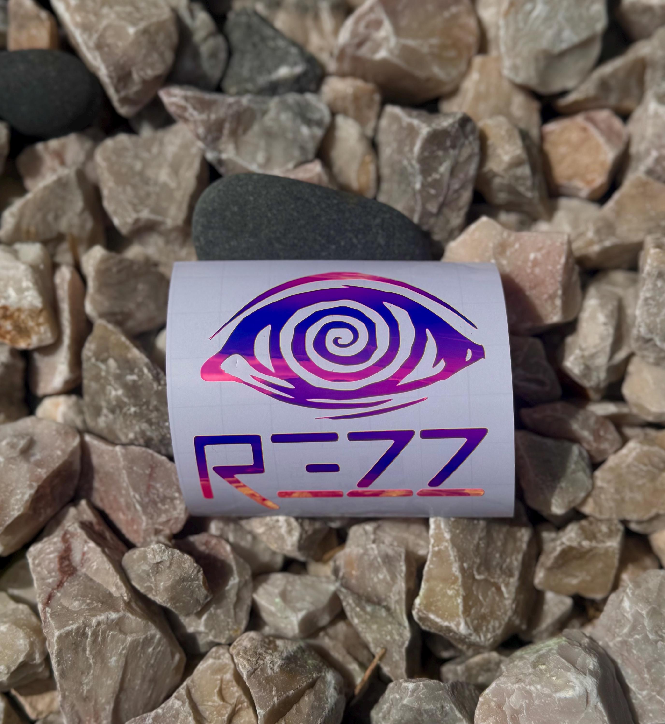 Hypnotized Eye Car & Laptop Vinyl Decal – Custom Sticker, Durable Vinyl ...