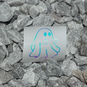 Ghost Car Vinyl Decal