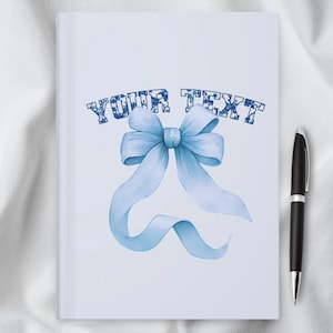 Carnet cartonné personnalisé personnalisé chinoiseries coquette, journal personnalisé joli carnet d'écriture, cadeau unique pour elle, cadeaux livresques