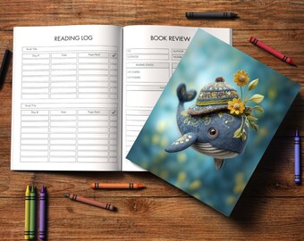 Kids Reading Journal: Homeschool Book Log & Tracker