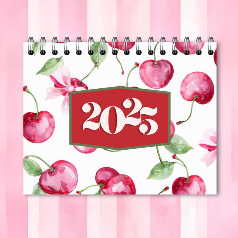 Coquette Calendar 2025 Etsy