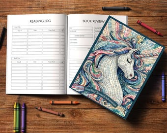 Kids Reading Journal: Homeschool Book Log & Tracker