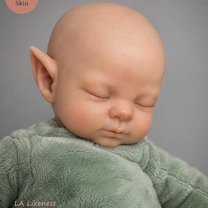 Fantasy, Fairy & Character Head File – Digital 3D Model for 3D Printing and Sculpting