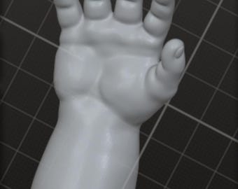 Realistic Baby Body STL File 3D Printable Doll Sculpt Digital Download
