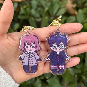 P5 Akechi & Joker Keychains