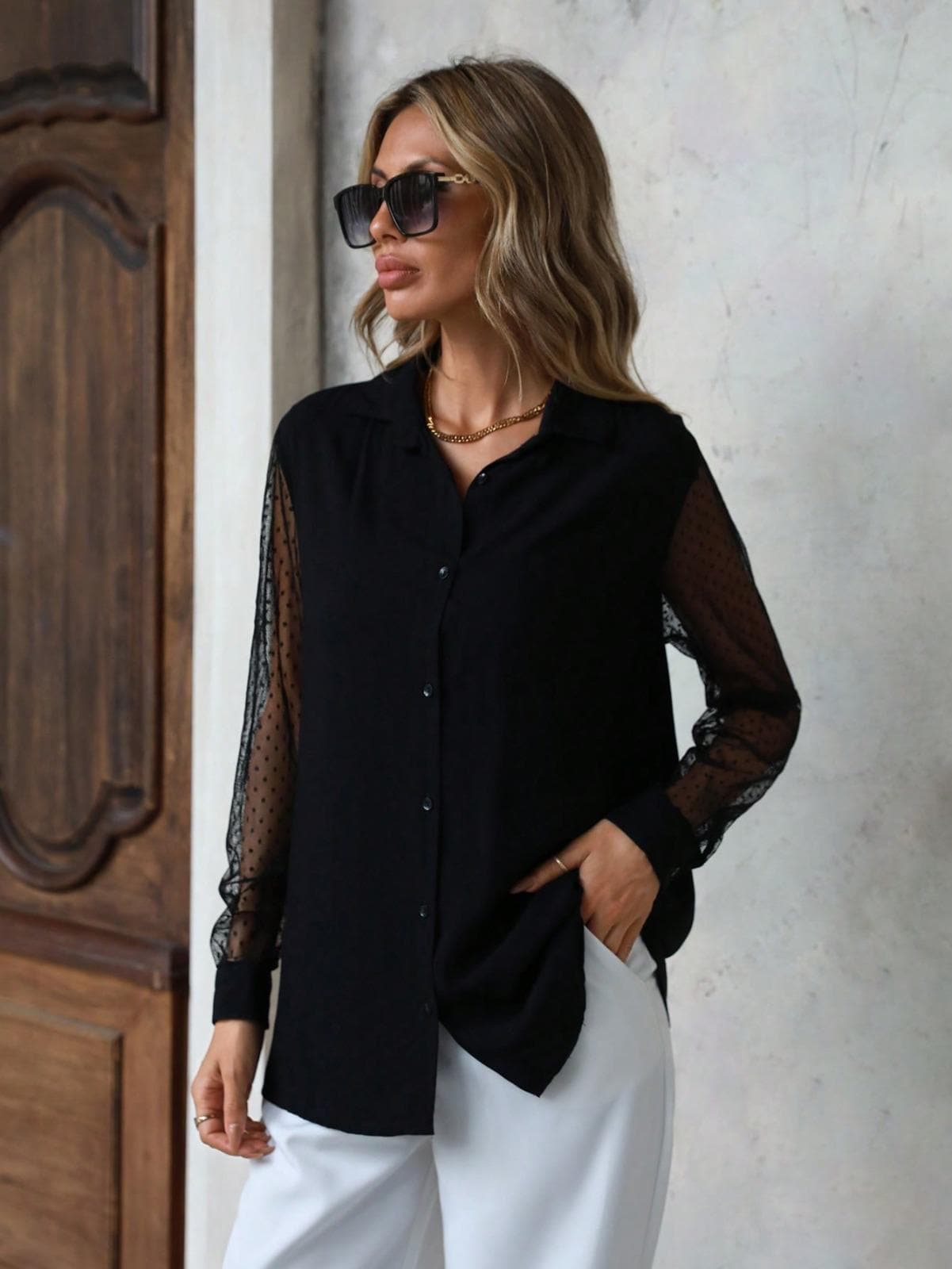 See Through Lace Top - Etsy