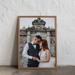 Wedding and Family Photos on Wood, Personalized Wedding Portraits, Custom Family Photo Prints, High-Quality Photo Printing, Photo Gift
