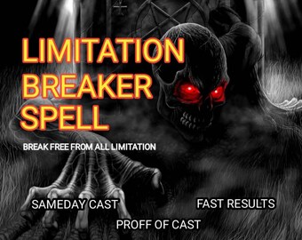 LIMITATION BREAKER | protection | break free| ALL limitation| blockage and evil eyes same day casting | Strong spell fast| result