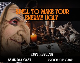 Make Your Enemy Ugly | Strong Spell |Extreme and Powerful rituals | black magic | curse them spell | same day casting | fast results.