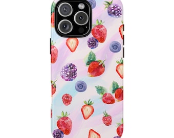 Berry Fruit Phone Case: Colorful Summer Vibe, Tough Protection