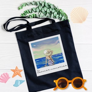 Hello Summer Tote Bag Memory Gift Friend Summer gifts Aesthetic Tote Bag Summer Vibe Vacation Mode Gift Summer Break Gift Teachers Tote Bag