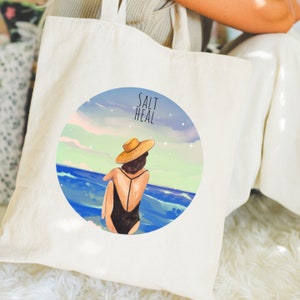 Hallo zomerdraagtas bevestiging tas cadeau voor vriend draagtas Esthetisch zomercadeau voor haar meisjes leuk cadeau Vakantiemodus cadeau zomervakantie