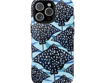 Stingray Skin iPhone 17 Case: Italian Leather Luxury Sleeve, Custom Fit for  All Models - Etsy