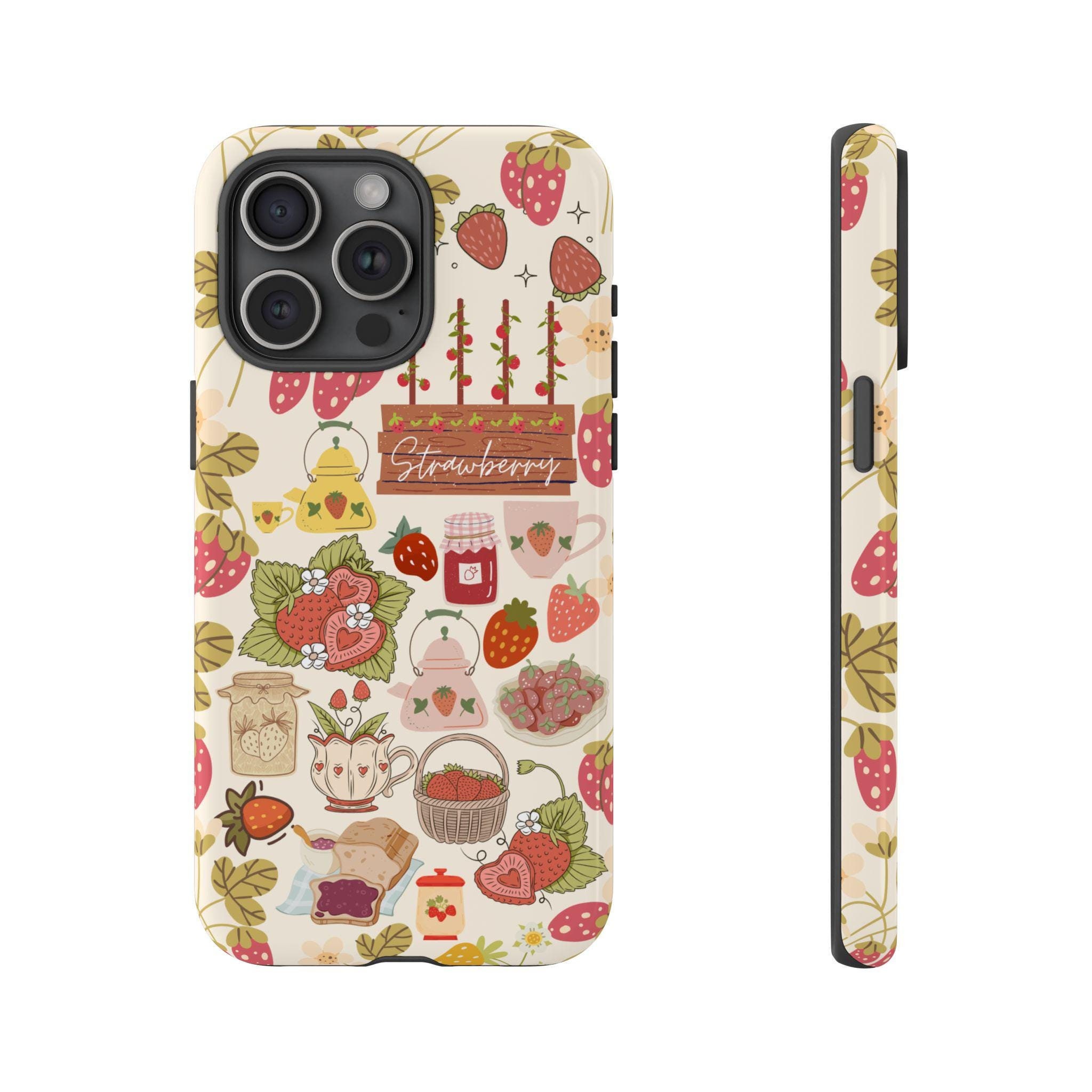 Fruit Phone Case Strawberry Cottagecore Case Summer