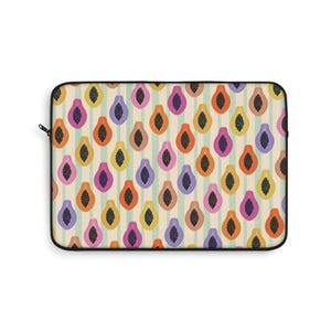 Fruit Laptop Sleeve Papaya Chic MacBook Case Cute Computer Bag Trendy Tech Accessory Tropical Laptop Sleeve