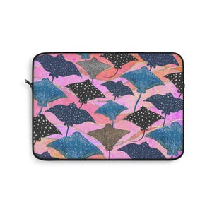 Stingray Laptop Sleeve Summer Laptop Bag Marble Laptop Cover Ocean-Themed Laptop Case Cute Aesthetic Laptop Sleeve Bag