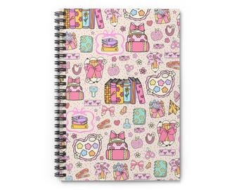 Kawaii Spiral Notebook – Groovy School Journal