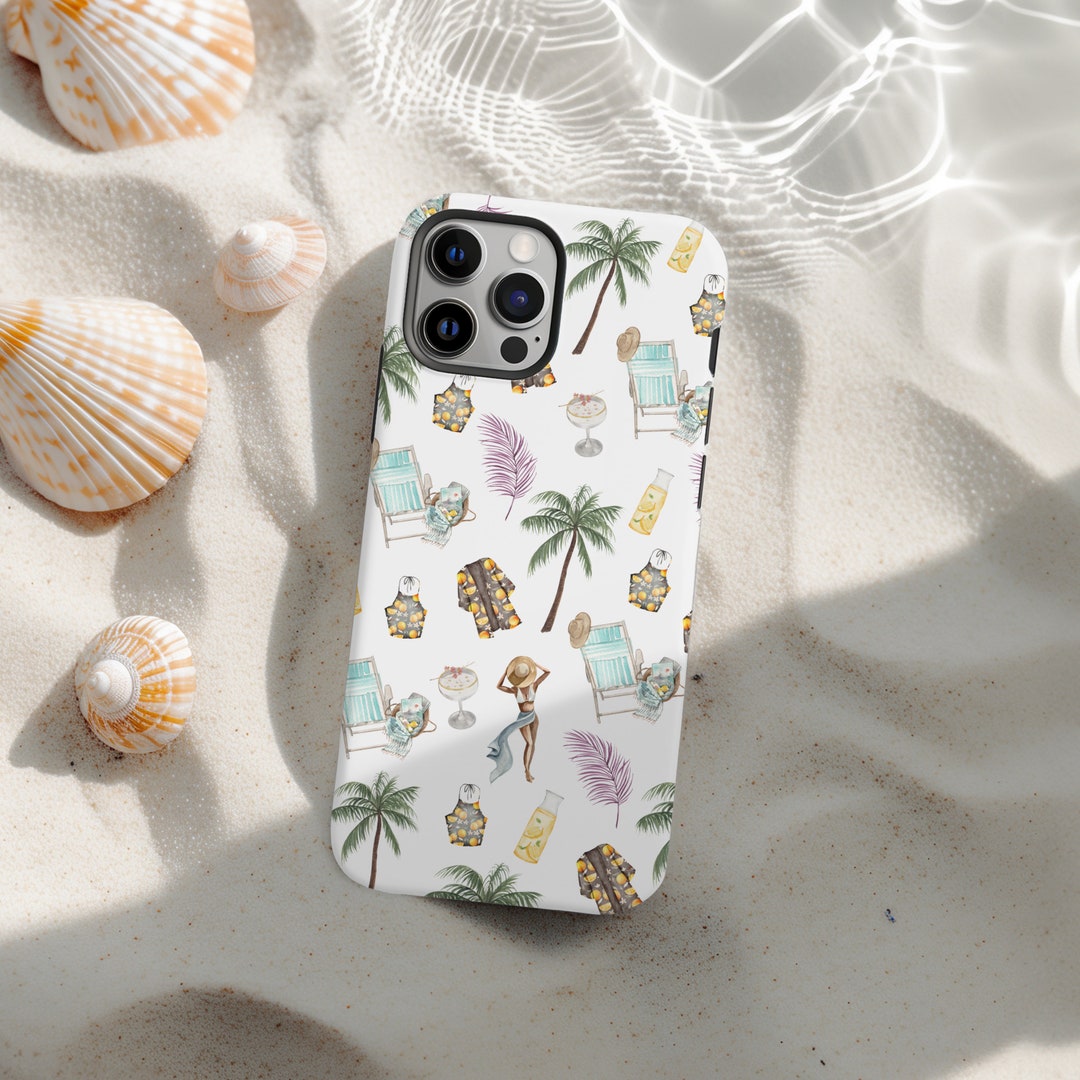 Tropical Phone Case Summer Cute Tough Case Beachy Phone Case Trendy