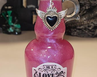 Love Potion! (Design #2) | Magical Apothecary Potion | Sensory Bottle | Witchy Decor | Poison Elixir | Fantasy | Oddities | Celestial