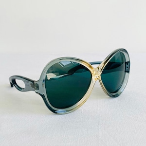 Oversized 1960s sunglasses / Mod Original 1960s Sunglasses / Bubble 60s Sunglasses