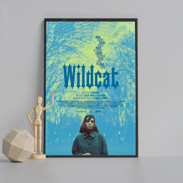 Wildcat 2024 Poster Movie Poster Minimalist Aesthetic Poster Wall Art Home Decor Canvas Poster