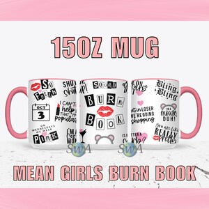 Burn Book Mug - Etsy