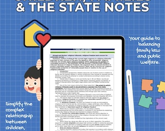 Children, Families & the State | BCL Law | Oxford University | Cambridge University | Study Notes