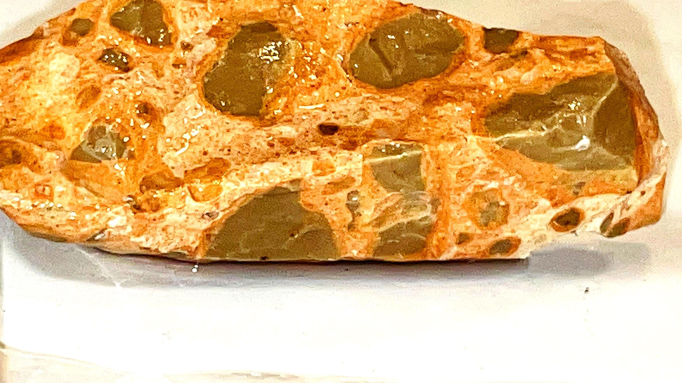 レオパルディットジャスパー原石鉱物標本 28g - 天然のラフロック