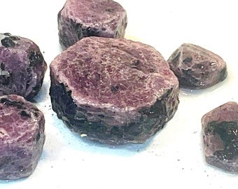Ruby Rough Gemstones Wholesale Lot  -Rare quality 110g for Jewelry Making,big speciemen Natural Decor- with Deep love energy- Bulk Minerals