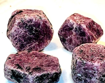 Ruby Rough Gemstones Wholesale Lot  -Rare quality 165g for Jewelry Making,big speciemen Natural Decor- with Deep love energy- Bulk Minerals