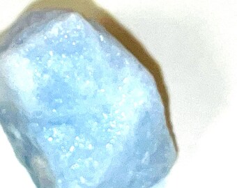 ブルー方解石透明標本結晶 230ct - ファセット原石 ジュエリー作り