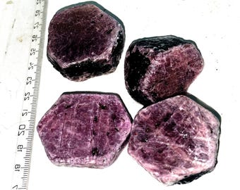 Raw Ruby Stones, 285g Rough Crystal Specimen - Large Mineral Display