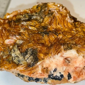 Barite crystals on matrix -  nice stone  - with  rare multicolors-     577g -  Healing stone / crystal/ mineral