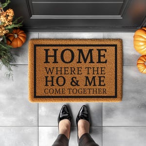 Welcome Door Mat, Customized Outdoor Mat, Gift For Newlyweds, New Home Gift, Christmas Gift, Funny Doormat, Personalized Home Accessories