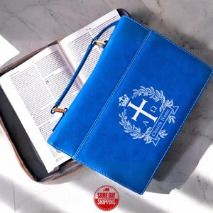 Personalized Bible Cover, Leather Bible Cover, Engraved Bible Cover, Customized Book Cover, Monogrammed Bible Cover, Christian Gifts