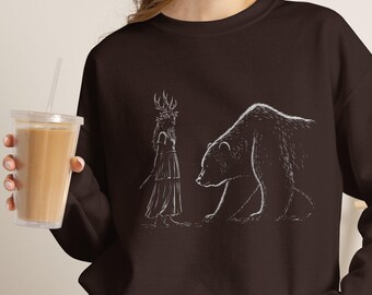 Pull Lottie et l'Ours | Sweat-shirt Yellowjackets | T-shirt Reine des Bois | Sweat-shirt Horreur Sauvage | Pull Folk Horror