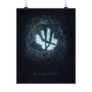 Anghkooey Symbol Poster: From TV Show Wall Art