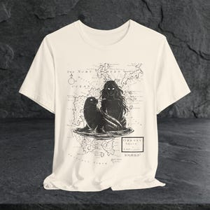 Selkie Shirt | Orkney Islands Map Tee | Scottish Folklore Shirt | Seal Woman Mythology | Scotland Myth Gift | Vintage Map T-Shirt