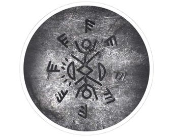 FROM TV Show Talisman Sticker | Protective Symbol Circle Decal | Horror Series Ward Sigil | Dark Gothic Style Vinyl Sticker