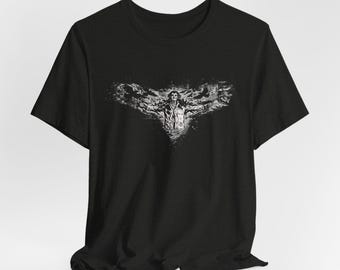 Moira Rose Crow Shirt | Crows Have Eyes Inspired Tee | Schitts Creek Fan Shirt | Gothic Crow Wings Shirt | Catherine O'Hara Tribute