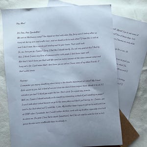 cartas de amigos por correspondência do personagem Starkid