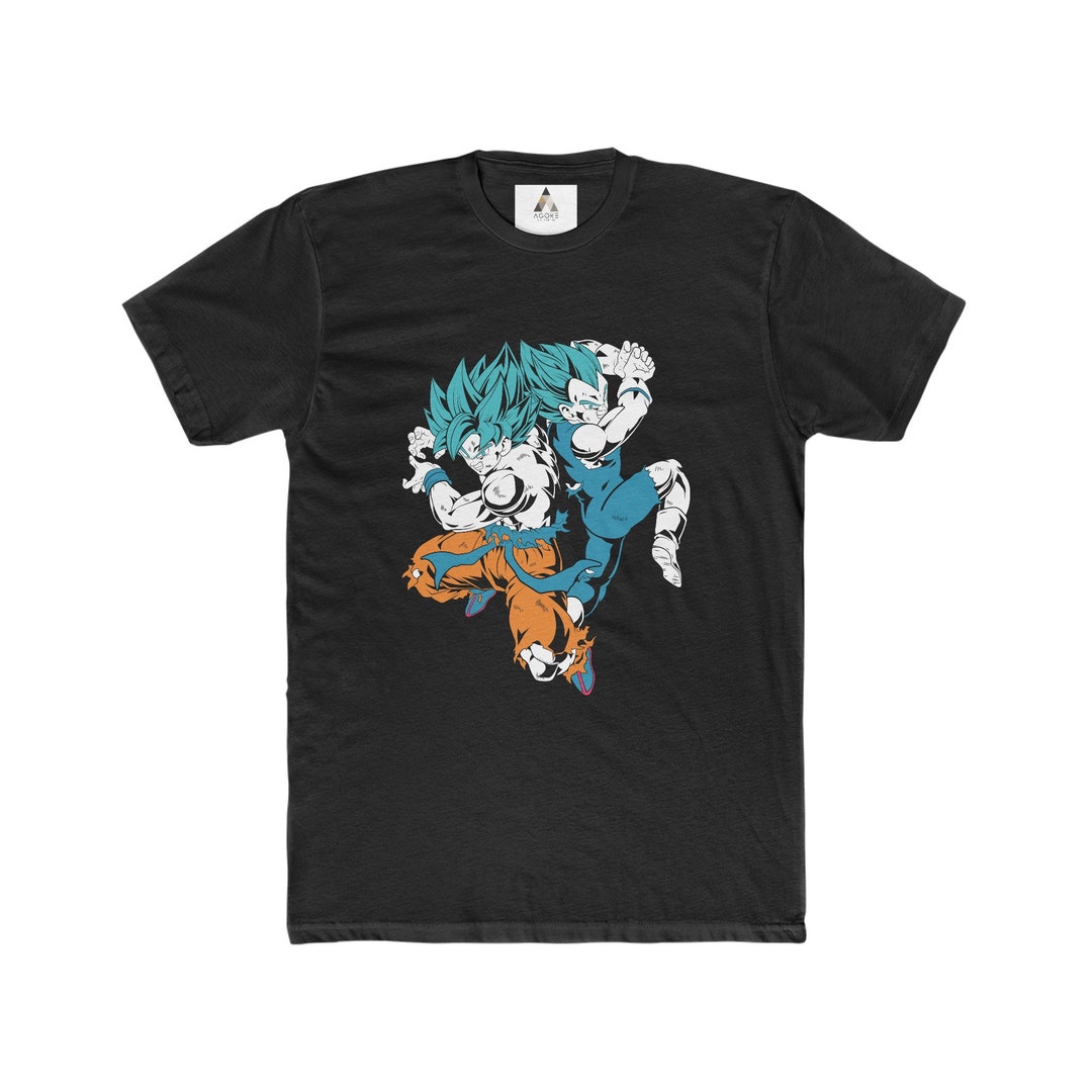 Dragon Ball Z Japanese Anime T-Shirt – Men's Cotton Crew Neck, Short Sleeve, UK Made