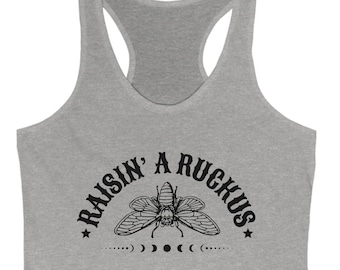 Raisin' a Ruckus: Cicada Symphony Women's Tank Top