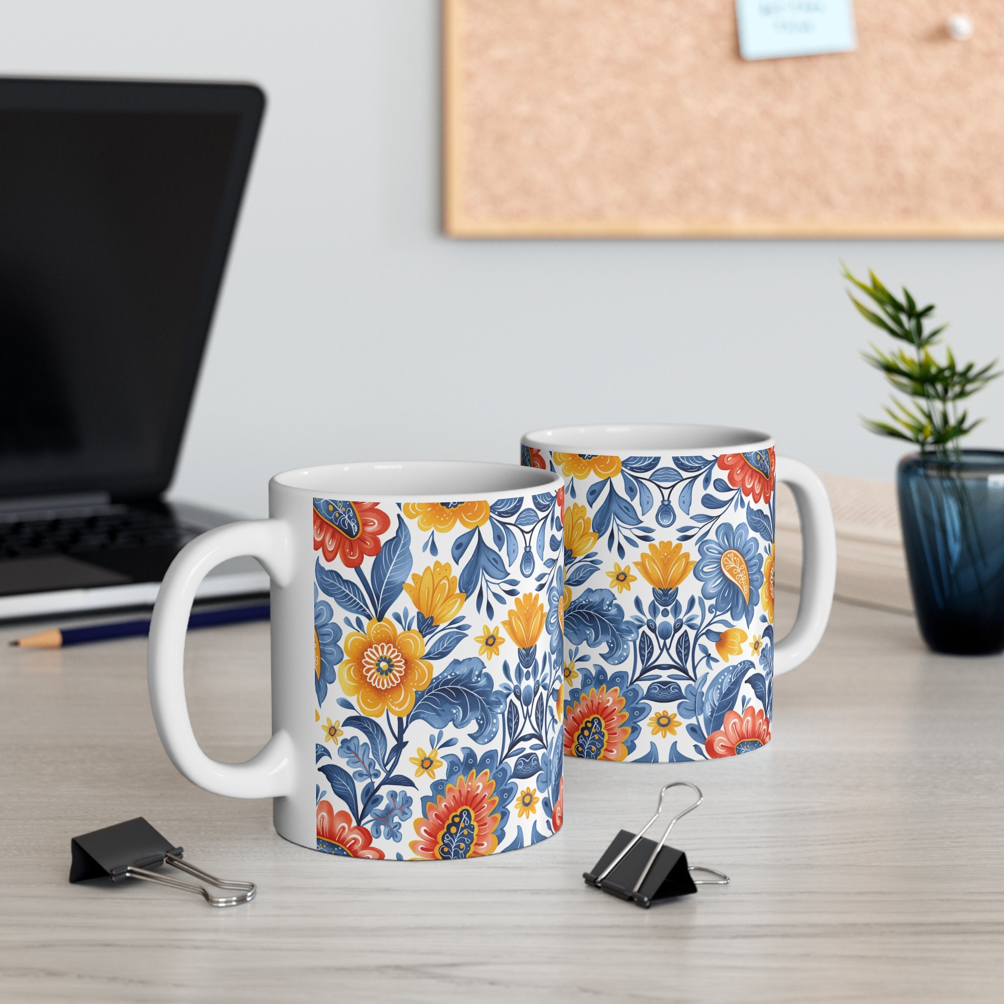 Paisley Pattern Mug Paisley Design Tea Cup Paisley Art Mug Paisley ...