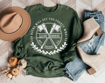 Camiseta divertida con el asesino en serie Lizzie Borden