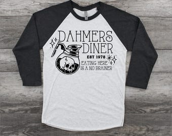 Camiseta con juego de palabras divertido sobre el asesino en serie Jeffre Dahmer