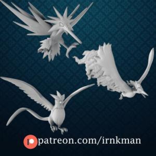 Legendary Bird Trio miniature