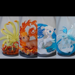 Ninetails line miniatures with character cards