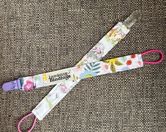 Fabric Pacifier Clips