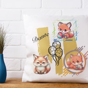 Personalized baby and children pillow, Personalized gift with baby name, Ideal baby shower and birthday gift.